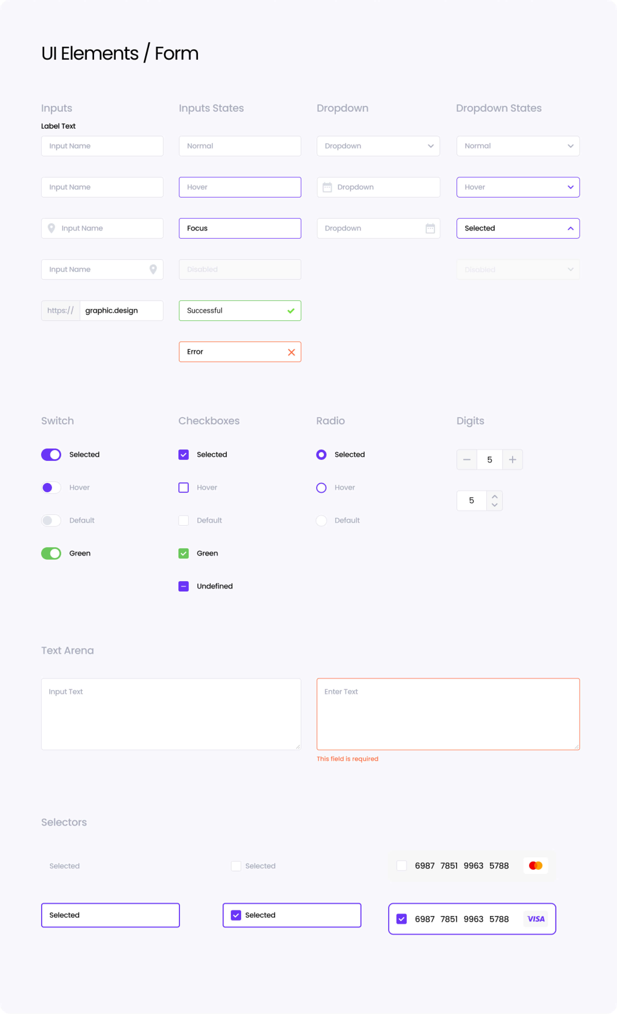 UI Forms